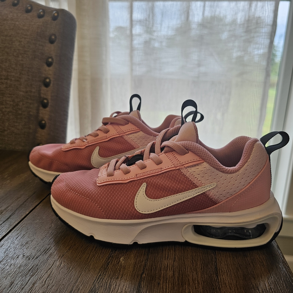 Nike Pink and White Sneakers